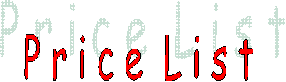 P r i c e  L i s t